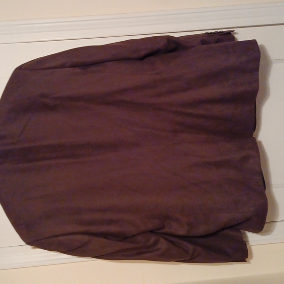 Brown Mico suede sport coat - Picture 2 of 4